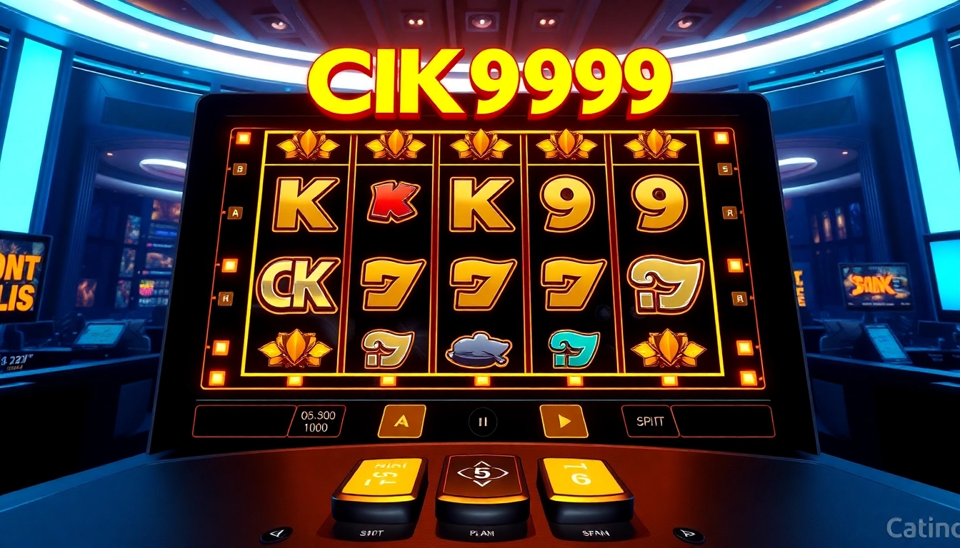 An engaging image of the CK999 game interface highlighting popular slot features and vibrant graphics, designed to attract gaming enthusiasts and showcase the casino's dynamic features.