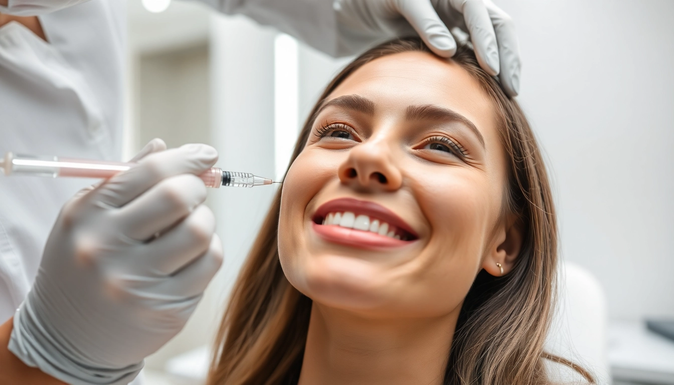 Botox Therapie in Zürich: Expert facial treatment for youthful skin performed by professionals with minimal discomfort.