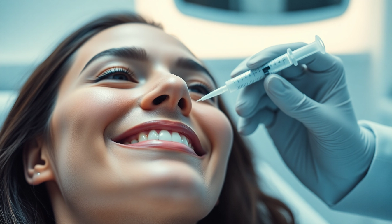Botox Zürich: Professional aesthetic facial treatment for wrinkles in a modern clinic setting