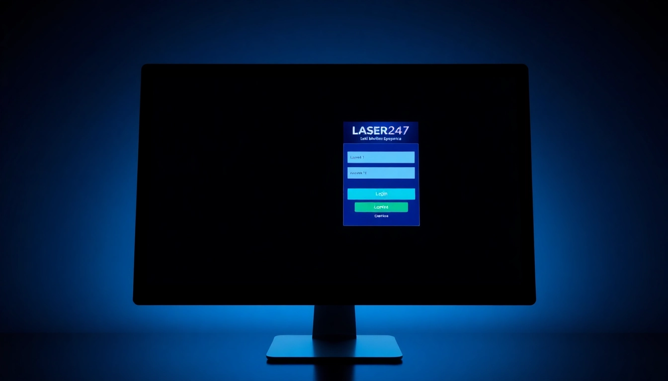 Close-up of a user entering their Laser247 Login details on a modern device, emphasizing secure access to trusted online betting platform with intuitive interface and reliable features.
