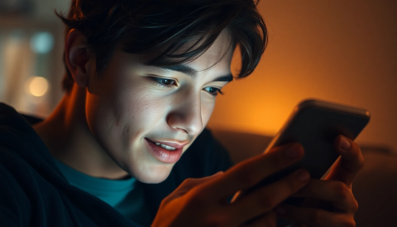 AI girlfriend engaging in unfiltered NSFW chat on smartphone, showcasing realistic interaction and emotional connection.