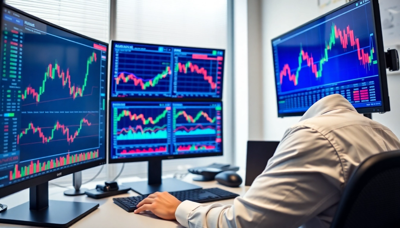 Trading view platform showcasing detailed market charts and analysis tools for traders and investors